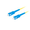 OPTICKÝ PATCHCORD SM SC/UPC-SC/UPC SIMPLEX 2M LSZH G657A1 3.0MM ŽLUTÝ 