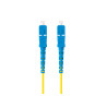 OPTICKÝ PATCHCORD SM SC/UPC-SC/UPC SIMPLEX 10M LSZH G657A1 3.0MM ŽLUTÝ 