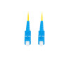 OPTICKÝ PATCHCORD SM SC/UPC-SC/UPC SIMPLEX 10M LSZH G657A1 3.0MM ŽLUTÝ 