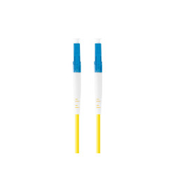 OPTICKÝ PATCHCORD SM LC/UPC-LC/UPC SIMPLEX 2M LSZH G657A1 3.0MM ŽLUTÝ 