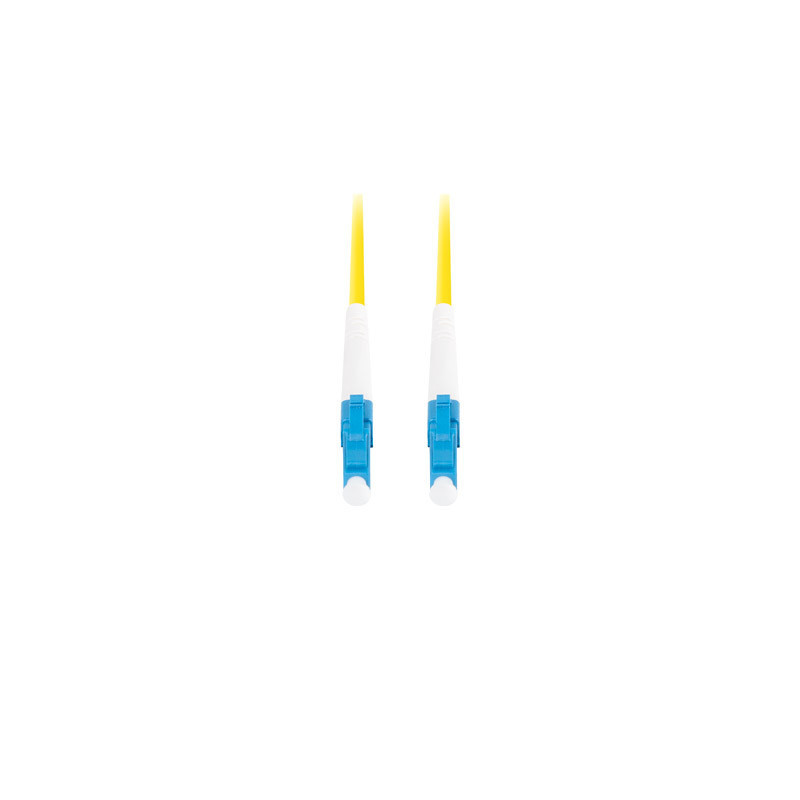 OPTICKÝ PATCHCORD SM LC/UPC-LC/UPC SIMPLEX 10M LSZH G657A1 3.0MM ŽLUTÝ