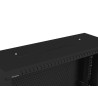 19" RACKOVÁ SKŘÍŇ PRO MONTÁŽ NA STĚNU 4U+3U/540X200 NÍZKOPROFILOVÁ ČERNÁ  (SMONTOVANÁ)