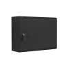 19" RACKOVÁ SKŘÍŇ PRO MONTÁŽ NA STĚNU 4U+3U/540X200 NÍZKOPROFILOVÁ ČERNÁ  (SMONTOVANÁ)