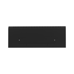 19" RACKOVÁ SKŘÍŇ PRO MONTÁŽ NA STĚNU 4U+3U/540X200 NÍZKOPROFILOVÁ ČERNÁ  (SMONTOVANÁ)