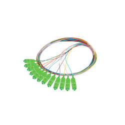 PIGTAIL OPTICKÉ VLÁKNO SM SC/APC EASY STRIP 9/125 G657A1 12X2M MULTICOLOUR