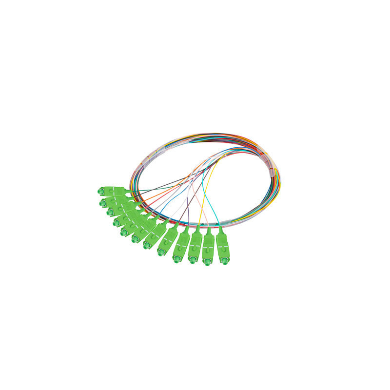 PIGTAIL OPTICKÉ VLÁKNO SM SC/APC EASY STRIP 9/125 G657A1 12X2M MULTICOLOUR PIGTAIL OPTICKÉ VLÁKNO SM SC/APC EASY STRIP 9/125 G657A1 12X2M MULTICOLOUR