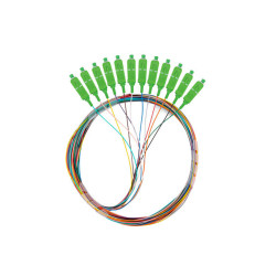PIGTAIL OPTICKÉ VLÁKNO SM SC/APC EASY STRIP 9/125 G657A1 12X2M MULTICOLOUR