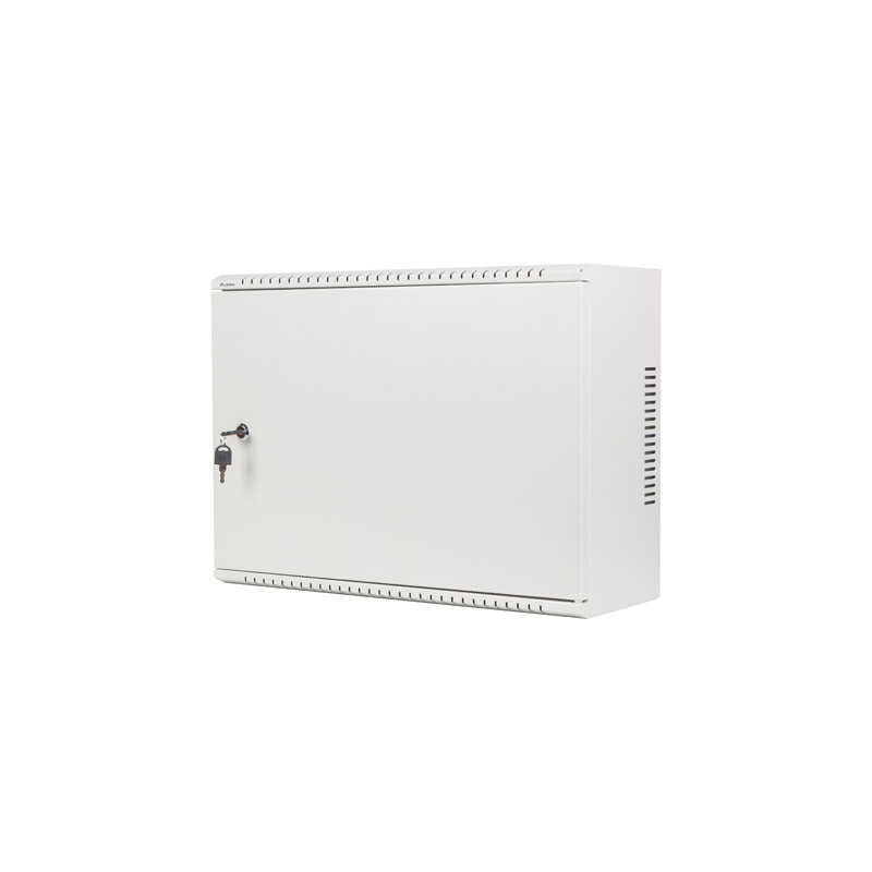 19" RACKOVÁ SKŘÍŇ PRO MONTÁŽ NA STĚNU 4U+3U/540X200 NÍZKOPROFILOVÁ ŠEDÁ  (SMONTOVANÁ)