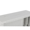 19" RACKOVÁ SKŘÍŇ PRO MONTÁŽ NA STĚNU 4U+3U/540X200 NÍZKOPROFILOVÁ ŠEDÁ  (SMONTOVANÁ)