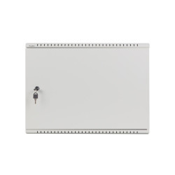 19" RACKOVÁ SKŘÍŇ PRO MONTÁŽ NA STĚNU 4U+3U/540X200 NÍZKOPROFILOVÁ ŠEDÁ  (SMONTOVANÁ)