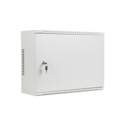 19" RACKOVÁ SKŘÍŇ PRO MONTÁŽ NA STĚNU 4U+3U/540X200 NÍZKOPROFILOVÁ ŠEDÁ  (SMONTOVANÁ)