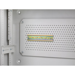 19" RACKOVÁ SKŘÍŇ PRO MONTÁŽ NA STĚNU 4U+3U/540X200 NÍZKOPROFILOVÁ ŠEDÁ  (SMONTOVANÁ)