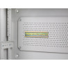 19" RACKOVÁ SKŘÍŇ PRO MONTÁŽ NA STĚNU 4U+3U/540X200 NÍZKOPROFILOVÁ ŠEDÁ  (SMONTOVANÁ)