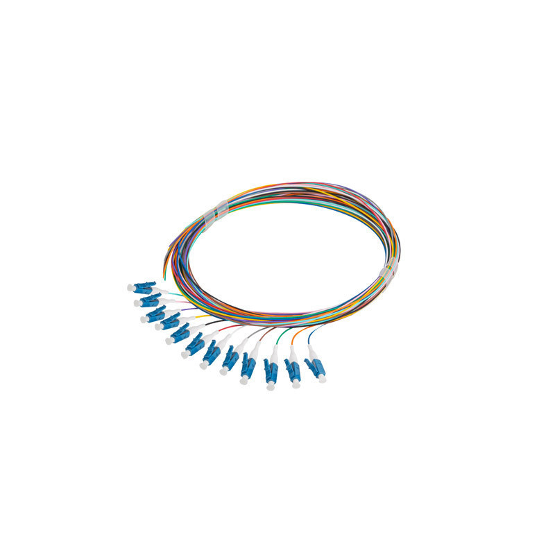 PIGTAIL OPTICKÉ VLÁKNO SM LC/UPC SEMI TIGHT 9/125 G657A1 12X2M MULTICOLOUR PIGTAIL OPTICKÉ VLÁKNO SM LC/UPC SEMI TIGHT 9/125 G657A1 12X2M MULTICOLOUR
