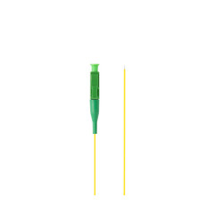 PIGTAIL OPTICKÉ VLÁKNO SM LC/APC EASY STRIP 9/125 G657A1 2M ŽLUTÁ
