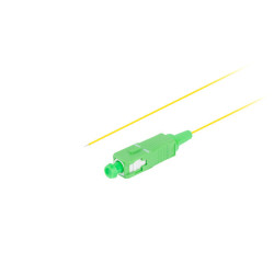 PIGTAIL OPTICKÉ VLÁKNO SM SC/APC EASY STRIP 9/125 G657A1 2M ŽLUTÁ