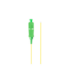 PIGTAIL OPTICKÉ VLÁKNO SM SC/APC EASY STRIP 9/125 G657A1 2M ŽLUTÁ