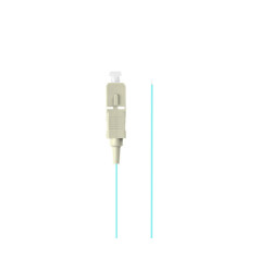 PIGTAIL OPTICKÉ VLÁKNO MM SC/UPC OM3 EASY STRIP 50/125 2M AQUA