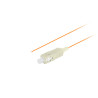 PIGTAIL OPTICKÉ VLÁKNO MM SC/UPC OM2 EASY STRIP 50/125 2M ORANŽOVÁ