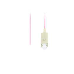 PIGTAIL OPTICKÉ VLÁKNO MM SC/UPC OM4 EASY STRIP 50/125 2M FIALOVÁ