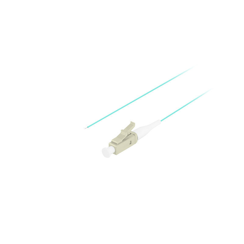PIGTAIL OPTICKÉ VLÁKNO MM LC/UPC OM3 EASY STRIP 50/125 2M AQUA PIGTAIL OPTICKÉ VLÁKNO MM LC/UPC OM3 EASY STRIP 50/125 2M AQUA