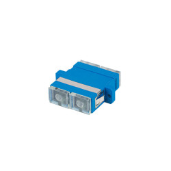 OPTICKÝ ADAPTÉR SM SC/UPC DUPLEX TRANSPARENTNÍ