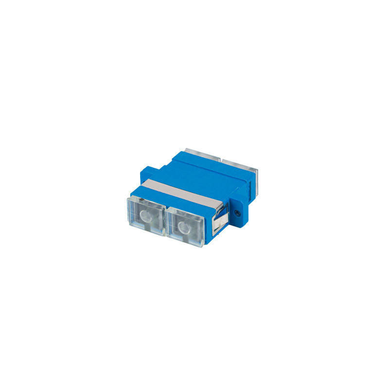 OPTICKÝ ADAPTÉR SM SC/UPC DUPLEX TRANSPARENTNÍ