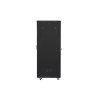 19" VOLNĚ STOJÍCÍ RACKOVÁ SKŘÍŇ 42U/800X800 S PROSKLENÝMI DVEŘMI ČERNÁ  (SMONTOVANÁ)