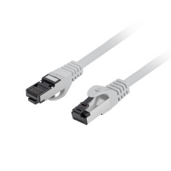 PATCHCORD CAT.8.1 S/FTP LSZH CU 1M ŠEDÝ
