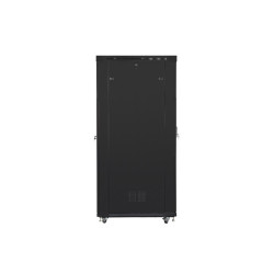 19" VOLNĚ STOJÍCÍ RACKOVÁ SKŘÍŇ 42U/800X1200 (FLAT PACK) SE SÍŤOVÝMI DVEŘMI LCD ČERNÁ  V2