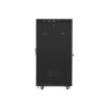 19" VOLNĚ STOJÍCÍ RACKOVÁ SKŘÍŇ 27U/800X1200 (FLAT PACK) S PROSKLENÝMI DVEŘMI LCD ČERNÁ
