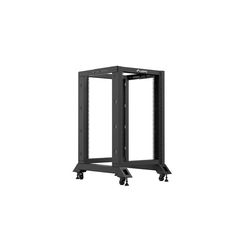 OTEVŘENÝ RACK 18U 600X800 ČERNÝ