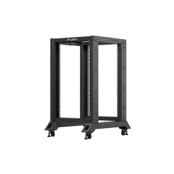 OTEVŘENÝ RACK 18U 600X800 ČERNÝ