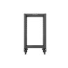 OTEVŘENÝ RACK 18U 600X800 ČERNÝ