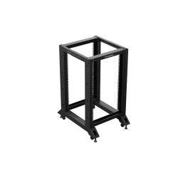 OTEVŘENÝ RACK 18U 600X800 ČERNÝ