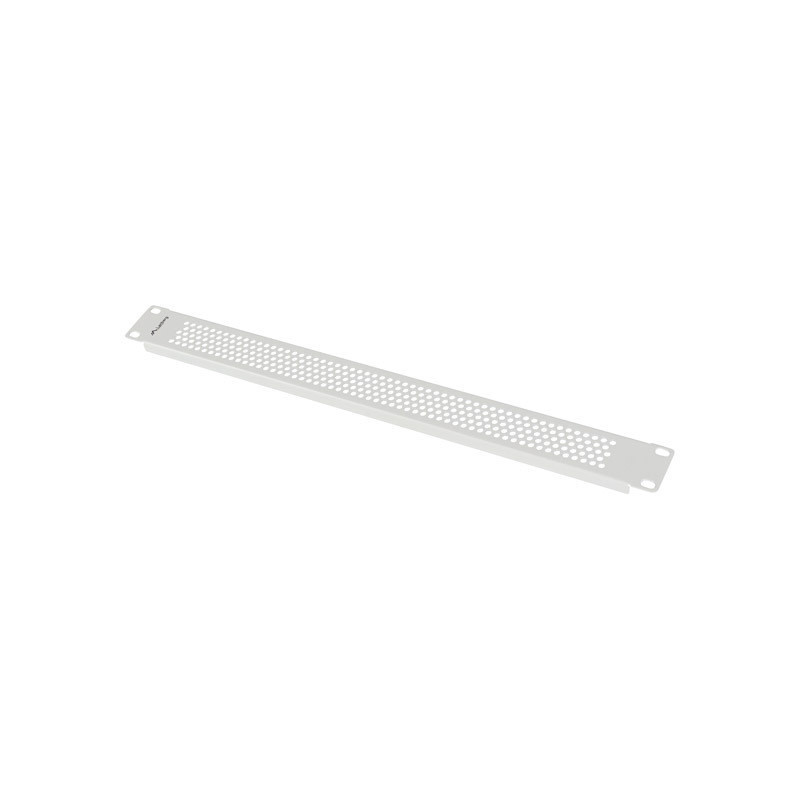 19" ZASLEPOVACÍ PANEL 1U MESH GREY