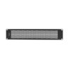 19" ZASLEPOVACÍ PANEL 2U MESH BLACK