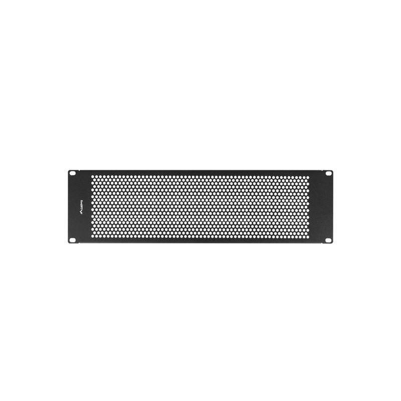 19" ZASLEPOVACÍ PANEL 3U MESH BLACK