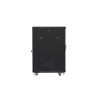 19" VOLNĚ STOJÍCÍ RACKOVÁ SKŘÍŇ 22U/600X800 (FLAT PACK) SE SÍŤOVÝMI DVEŘMI ČERNÁ