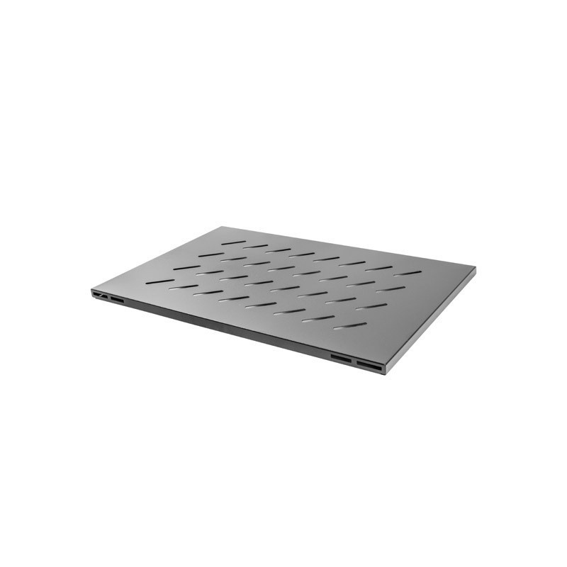 19" PEVNÁ POLICE PRO OTEVŘENÝ RACK 800MM 1U/480,5X580MM MAX. NOSNOST DO 120KG ČERNÁ 19" PEVNÁ POLICE PRO OTEVŘENÝ RACK 800MM 1U/480,5X580MM MAX. NOSNOST DO 120KG ČERNÁ