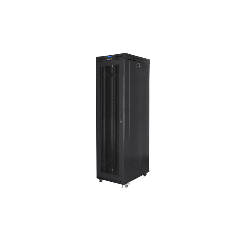 19" VOLNĚ STOJÍCÍ RACKOVÁ SKŘÍŇ 47U/800X1000 (FLAT PACK) SE SÍŤOVÝMI DVEŘMI LCD ČERNÁ V2 19" VOLNĚ STOJÍCÍ RACKOVÁ SKŘÍŇ 47U/800X1000 (FLAT PACK) SE SÍŤOVÝMI DVEŘMI LCD ČERNÁ V2