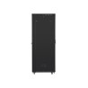 19" VOLNĚ STOJÍCÍ RACKOVÁ SKŘÍŇ 47U/800X1000 (FLAT PACK) SE SÍŤOVÝMI DVEŘMI LCD ČERNÁ  V2