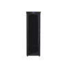 19" VOLNĚ STOJÍCÍ RACKOVÁ SKŘÍŇ 47U/800X1200 (FLAT PACK) S PROSKLENÝMI DVEŘMI LCD ČERNÁ  V2