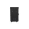 19" VOLNĚ STOJÍCÍ RACKOVÁ SKŘÍŇ 22U/600X600 (FLAT PACK) SE SÍŤOVÝMI DVEŘMI LCD ČERNÁ  V2