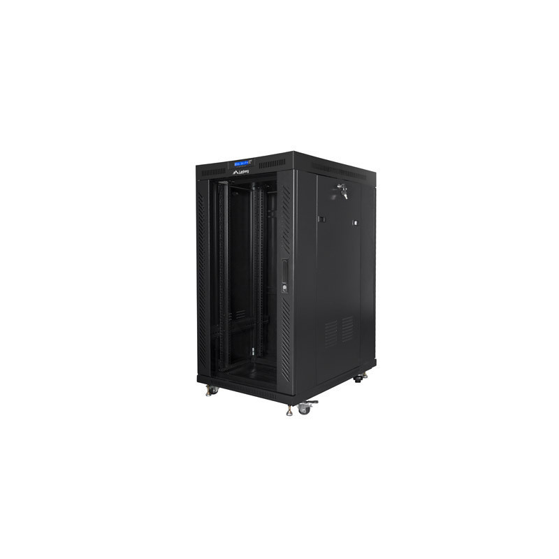 19" VOLNĚ STOJÍCÍ RACKOVÁ SKŘÍŇ 22U/800X1000 (FLAT PACK) S PROSKLENÝMI DVEŘMI LCD ČERNÁ V2 19" VOLNĚ STOJÍCÍ RACKOVÁ SKŘÍŇ 22U/800X1000 (FLAT PACK) S PROSKLENÝMI DVEŘMI LCD ČERNÁ V2