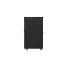 19" VOLNĚ STOJÍCÍ RACKOVÁ SKŘÍŇ 22U/800X1000 (FLAT PACK) S PROSKLENÝMI DVEŘMI LCD ČERNÁ  V2