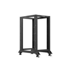 OTEVŘENÝ RACK 22U 600X1000 ČERNÝ