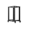 OTEVŘENÝ RACK 22U 600X1000 ČERNÝ