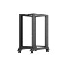 OTEVŘENÝ RACK 22U 600X1000 ČERNÝ