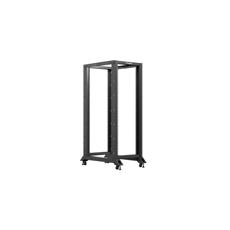 OTEVŘENÝ RACK 32U 600X1000 ČERNÝ